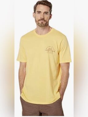 Hurley Men's Evd Baracuda Bar T-Shirt SZ L